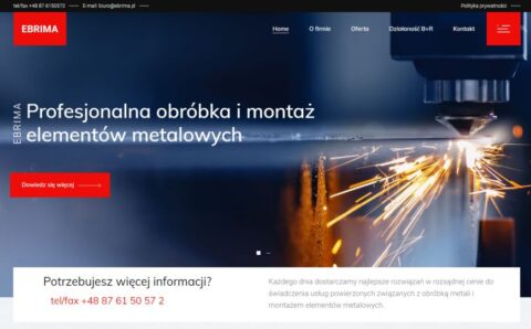 tworzenie stron ebrima